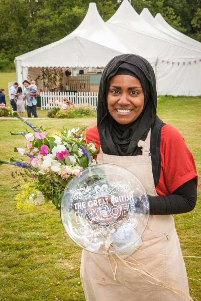 Nadiya rose to fame after winning the sixth series of The Great British Bake Off in 2015