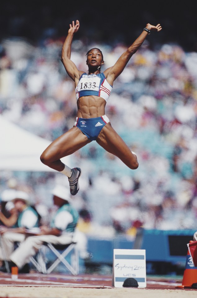 The former track and field athlete was made an OBE