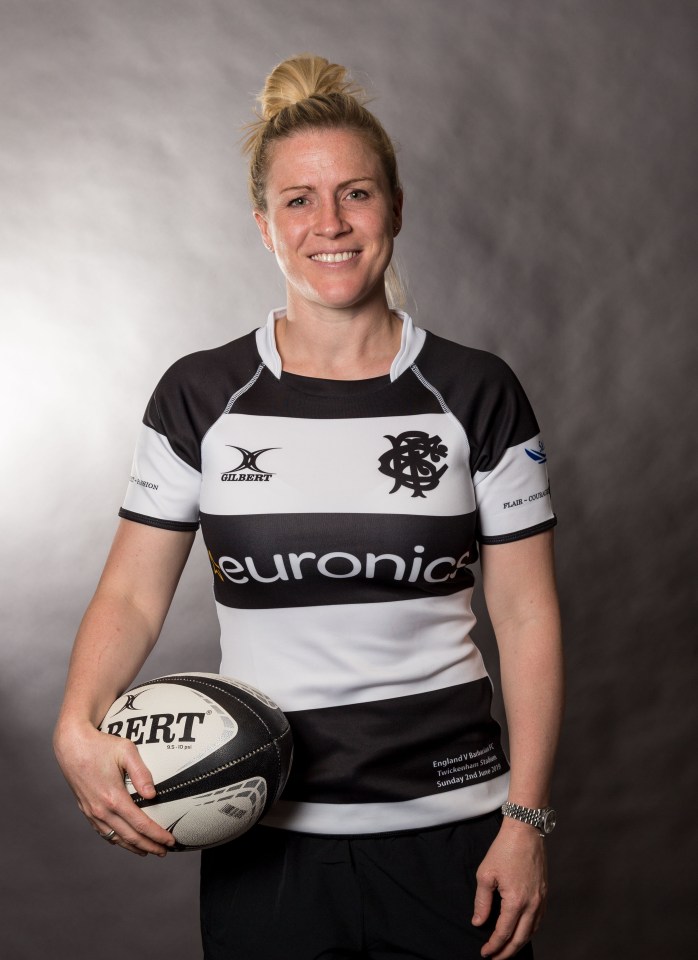 Danielle said: ‘I’d faced criticism online as a player, but I felt more able to handle that, because I knew playing rugby inside out’