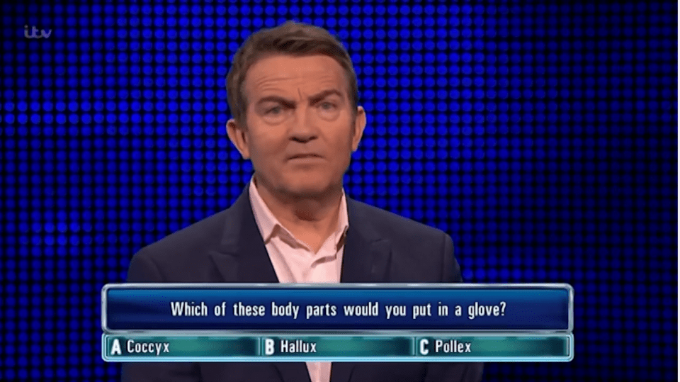 The cheeky host made a quip about his private parts on the ITV show