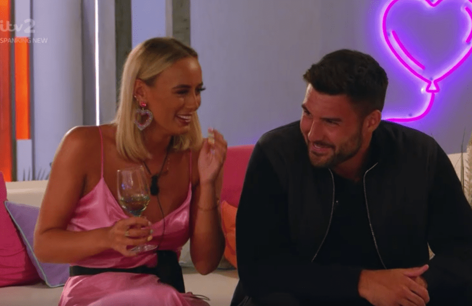 Love Island's Millie Court and Liam Reardon shocked viewers with their racy chat tonight