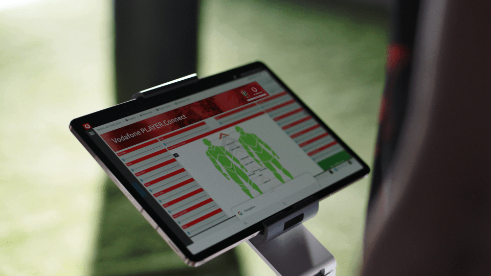 Vodafone's PLAYER.Connect super-computer is helping the Lions