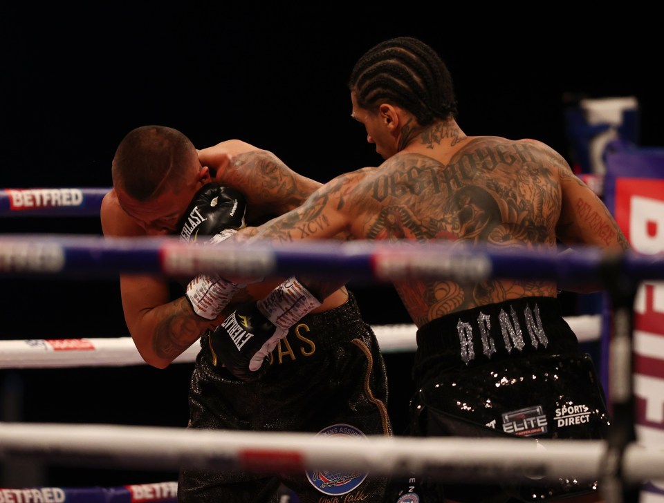 Benn knocked out Samuel Vargas in just 80 seconds