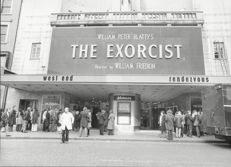 Horror movie lovers flocked to watch The Exorcist when it came out on Boxing Day, in 1973