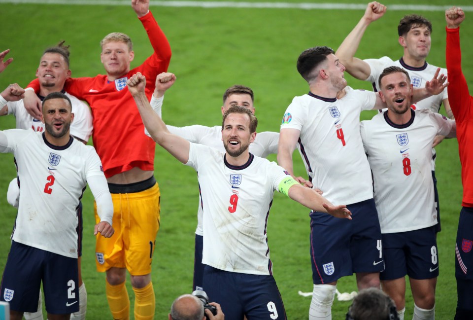 England are through to their first major final since 1966 and will play Italy at Wembley