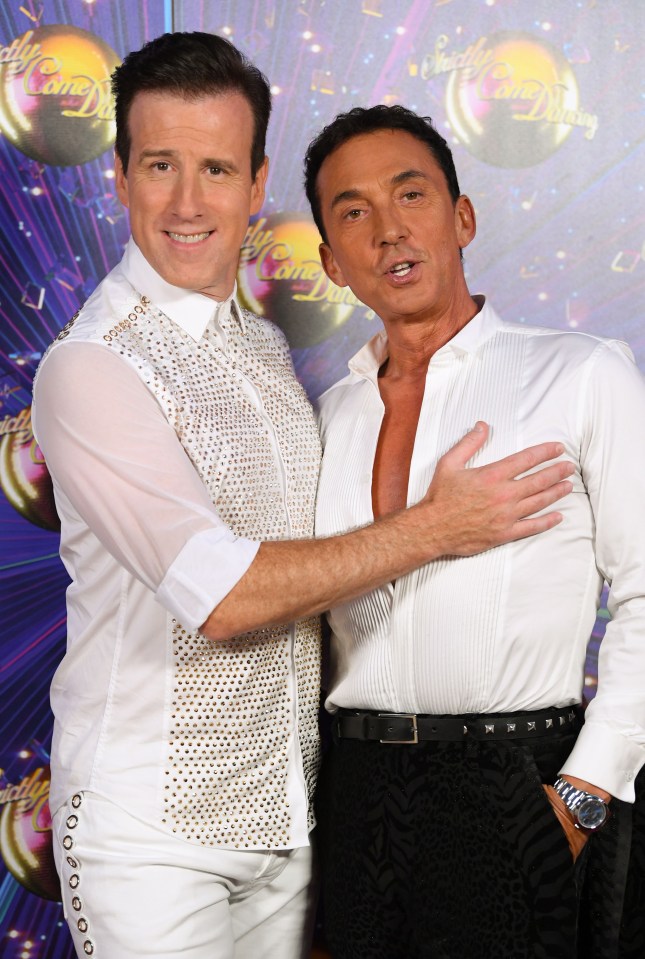 Bruno Tonioli with replacement Strictly judge Anton du Beke