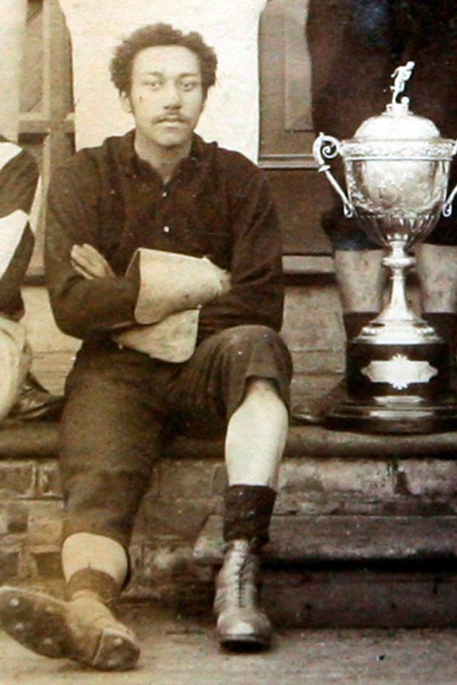 Arthur Wharton played for Darlington Football Club in the 1880s