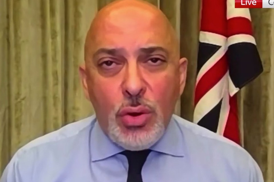 Vaccines Minister Nadhim Zahawi defended his boss from boiling public rage