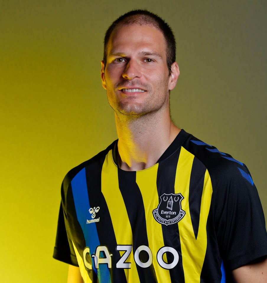 Asmir Begovic, 34, has joined the Toffees from Bournemouth