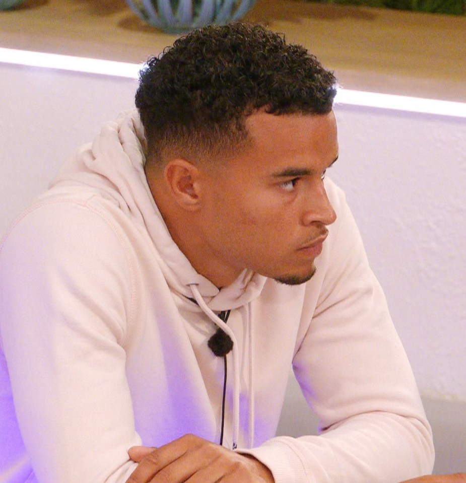 Love Island's Toby Aromolaran is still fuming with Hugo Hammond tonight