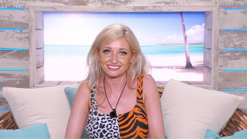 Amy appeared in Love Island in 2019