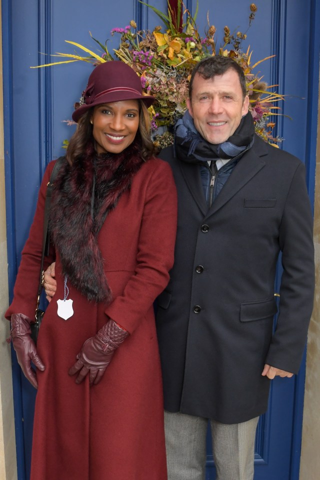  Denise Lewis and husband Steve Finan O'Connor first met back in 2000