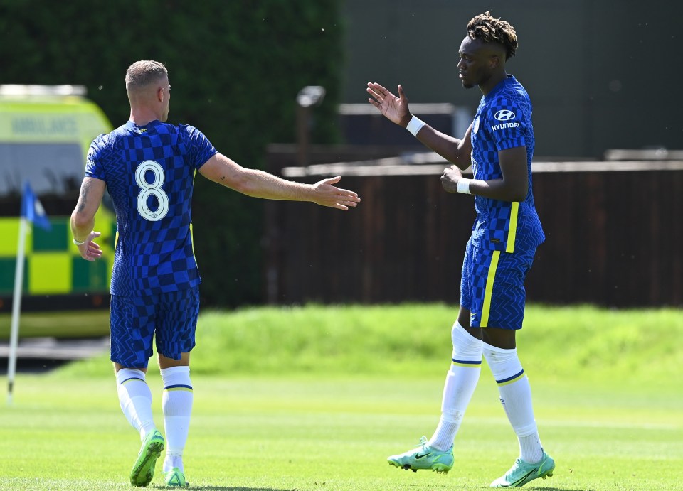 Tammy Abraham grabbed a first half goal to break the deadlock