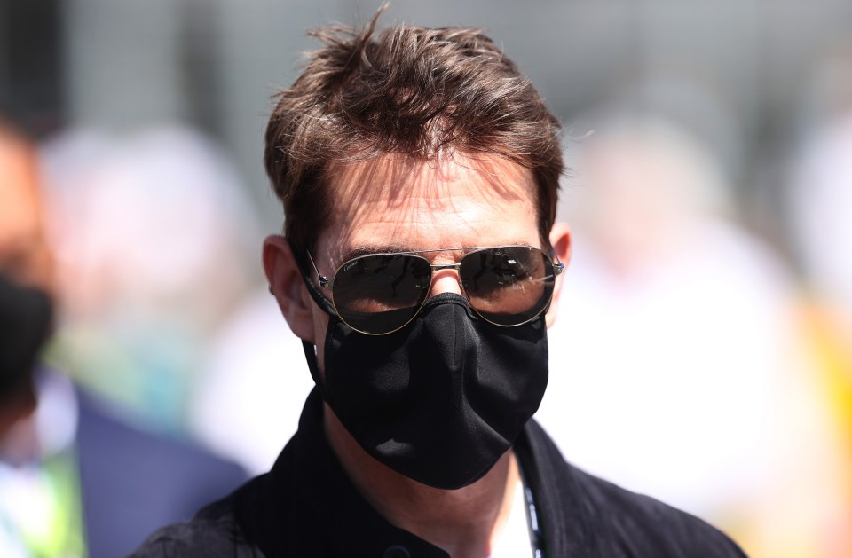 Tom Cruise led a star-studded list of celebs at Silverstone for the British GP