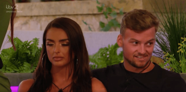 Love Island fans spotted Hugo making a 'I told you so' face as Toby walked back from Casa Amor with a new girl