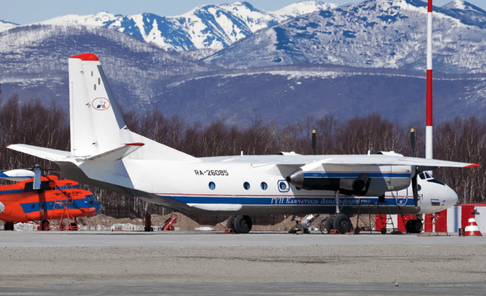 The An-26 plane with 22 passengers and six crew disappeared from the radars as it was coming into land in poor weather