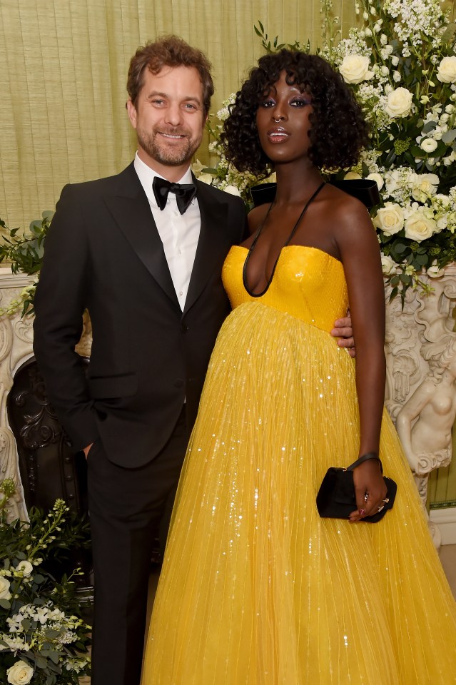 Joshua Jackson and Jodie Turner-Smith at the British Vogue and Tiffany & Co. Fashion and Film Party in London, England, on February 2, 2020