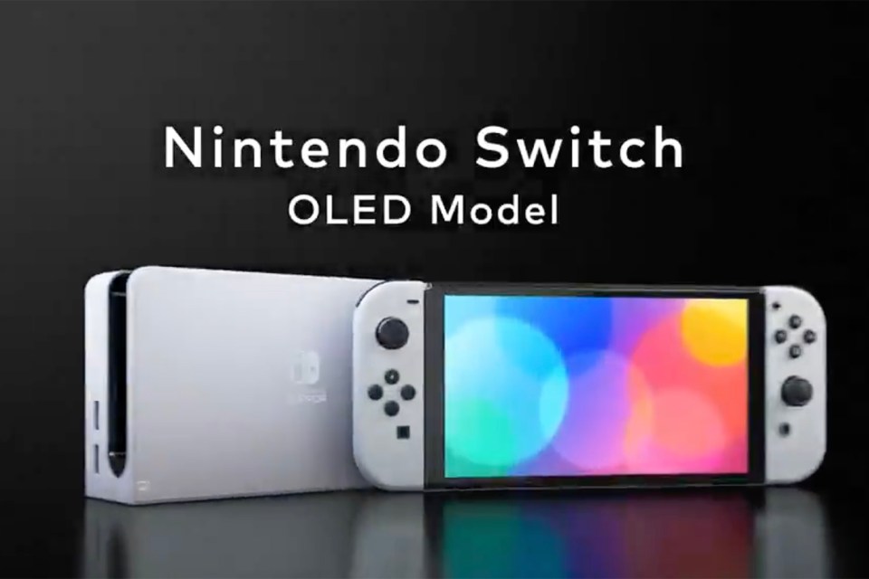 The new Nintendo Switch OLED was unveiled in a surprise announcement online