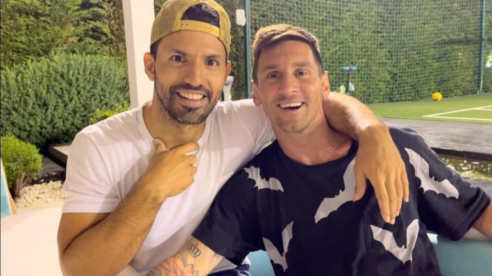 Aguero captioned an Instagram post to Messi saying: "All the best in what's to come my friend. And always with that smile. I love you pa Leo Messi."