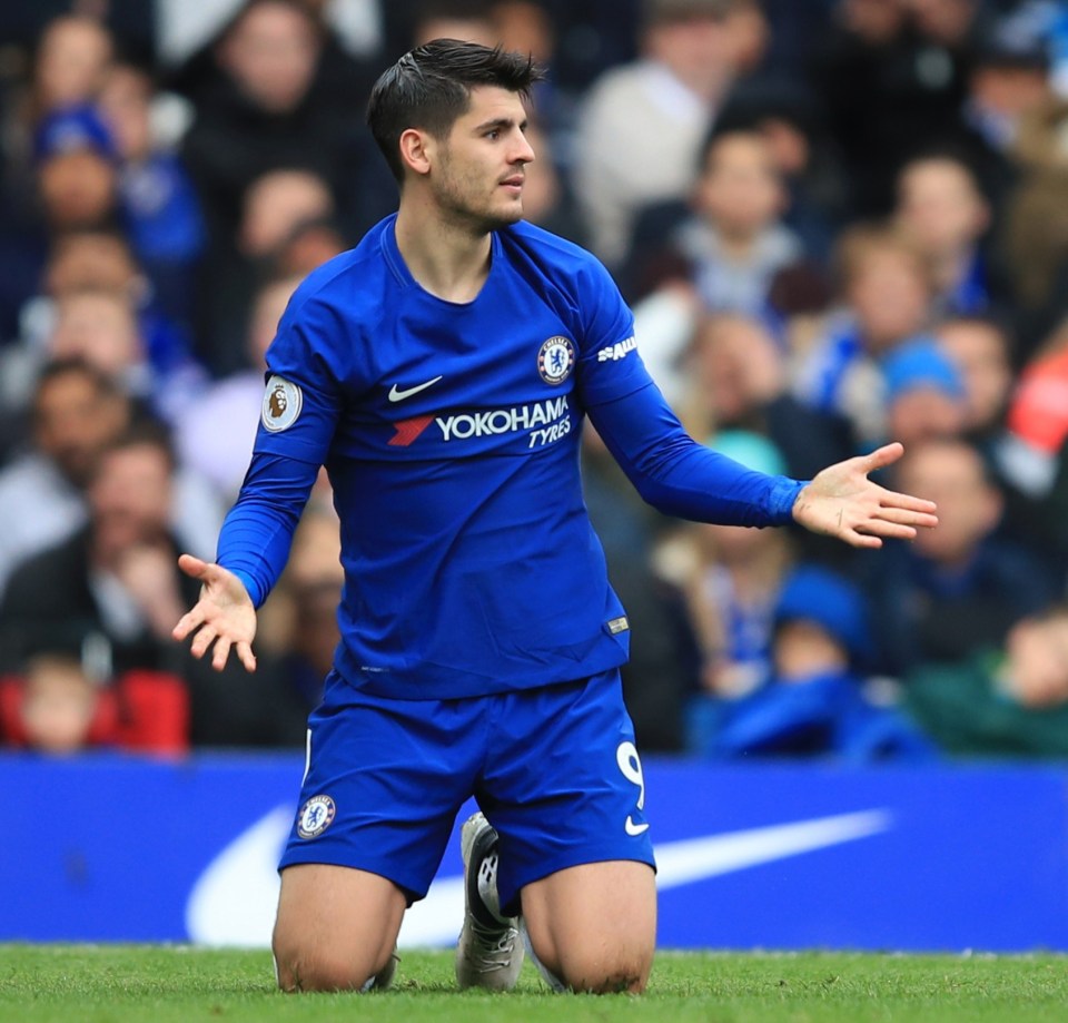 The expectation on Alvaro Morata's shoulders was too much for the Spaniard who flopped