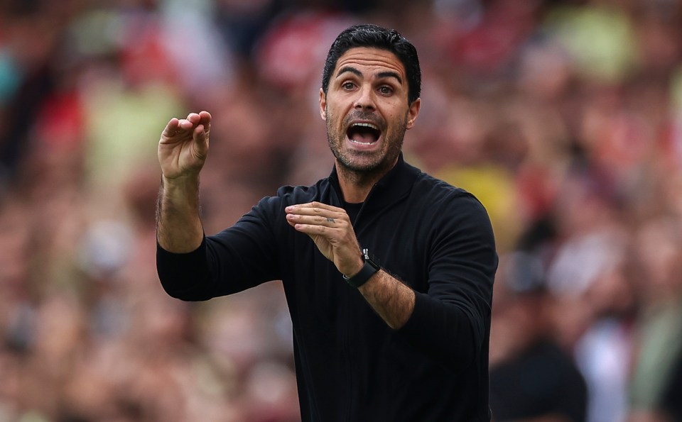 Manager Mikel Arteta is under pressure after a poor start to the season