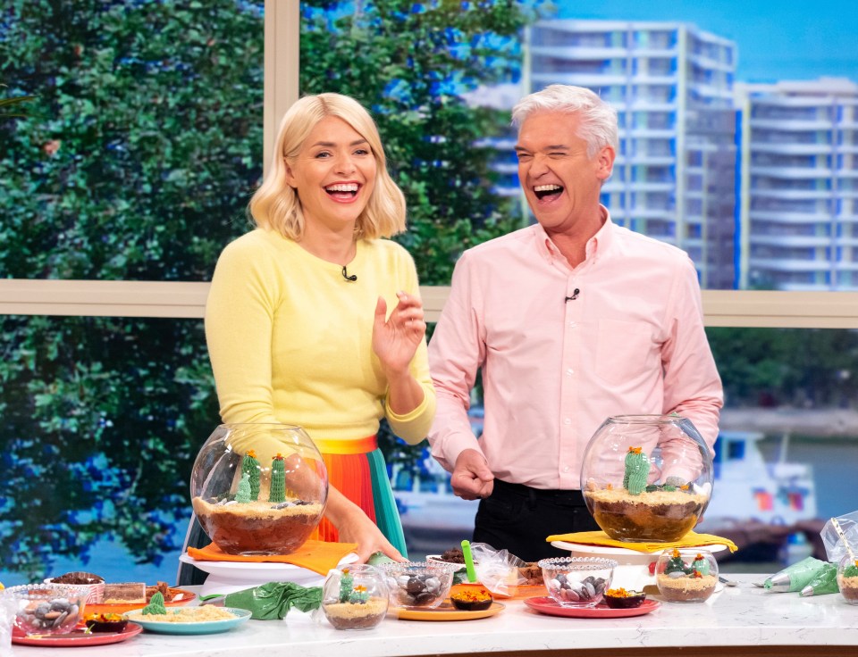 Holly Willoughby and Philip Schofield are the regular hots of This Morning