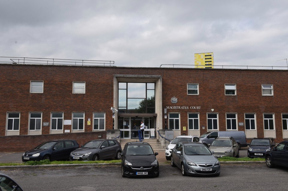 The trio appeared at Portsmouth Magistrates Court today