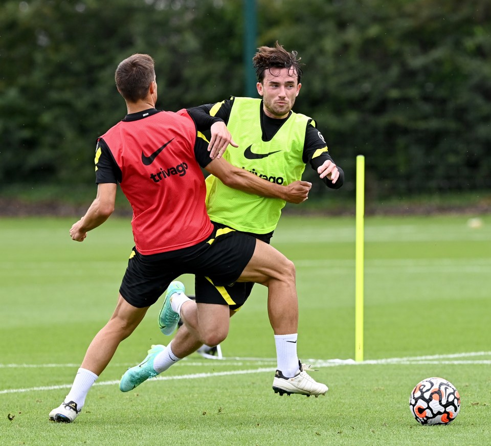 Ben Chilwell was the third Chelsea star in the England Euro 2020 squad