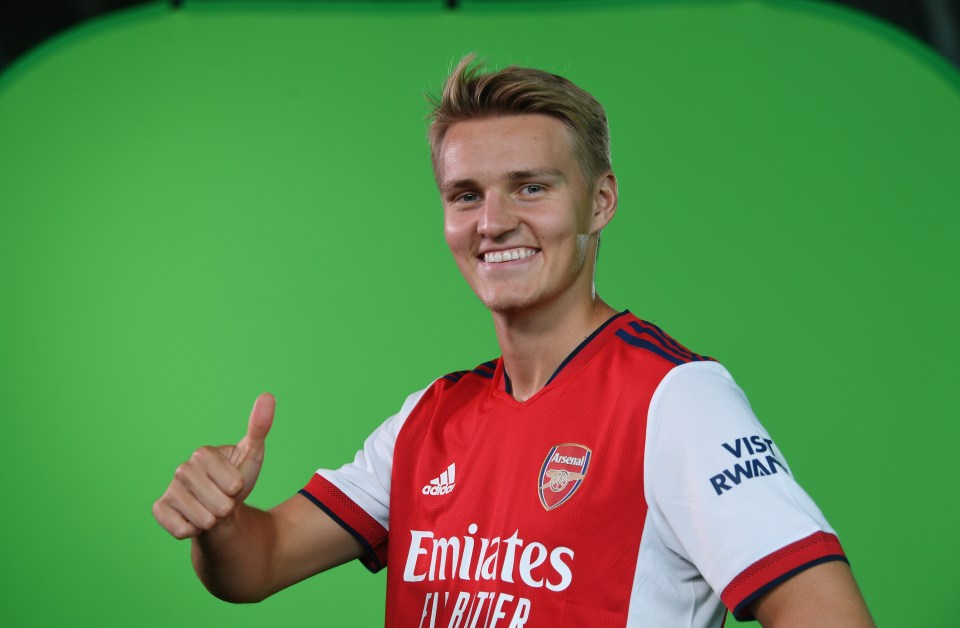 Norwegian playmaker Odegaard has joined the Gunners on a five-year deal