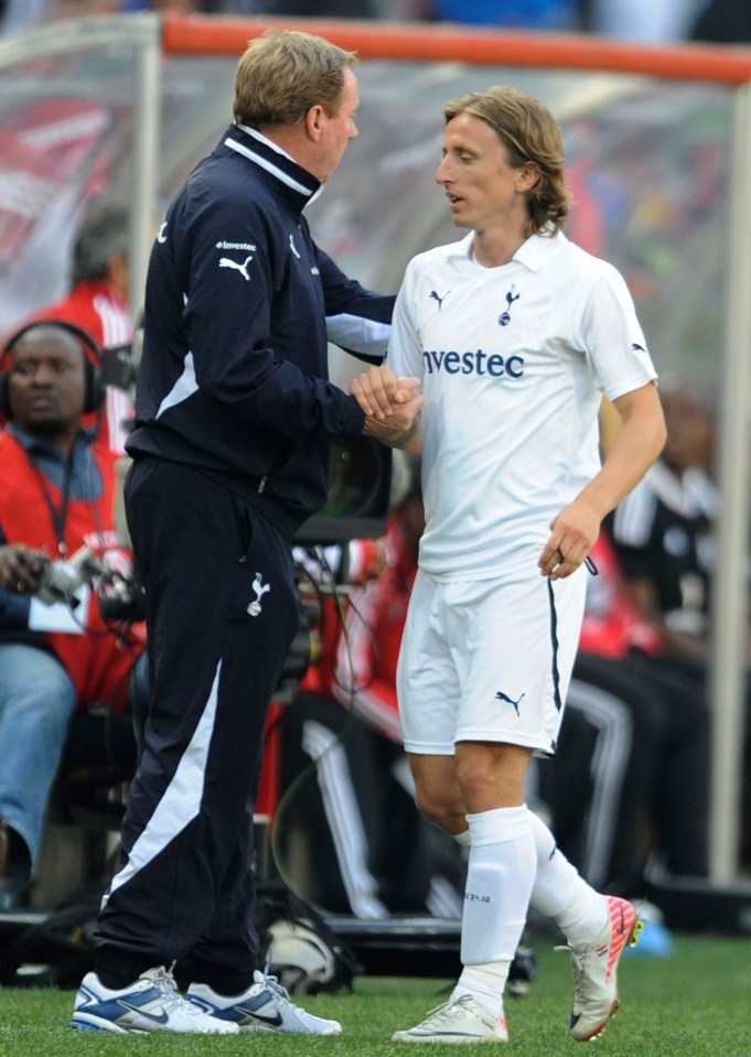 Harry Redknapp, Spurs boss from 2008-2012, revealed chairman Daniel Levy also stood firm when star man Luka Modric wanted to leave