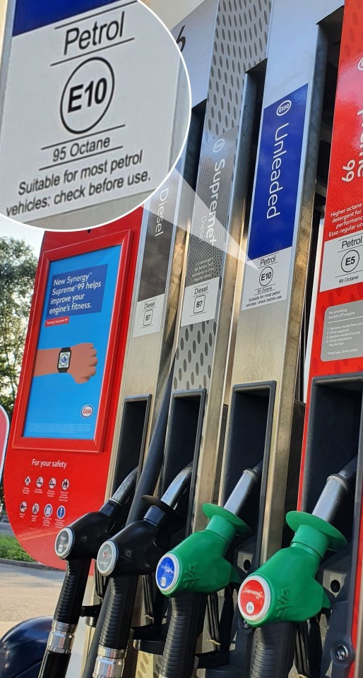 This is how the pumps will look at Esso forecourts from September 1