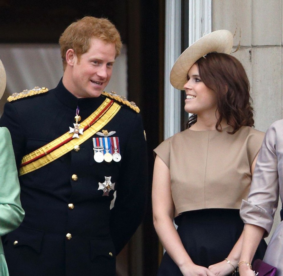 Princess Eugenie is cousins with Prince Harry and it's said the pair have a close bond