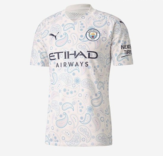 Man City's third kit from last season wasn't pretty either