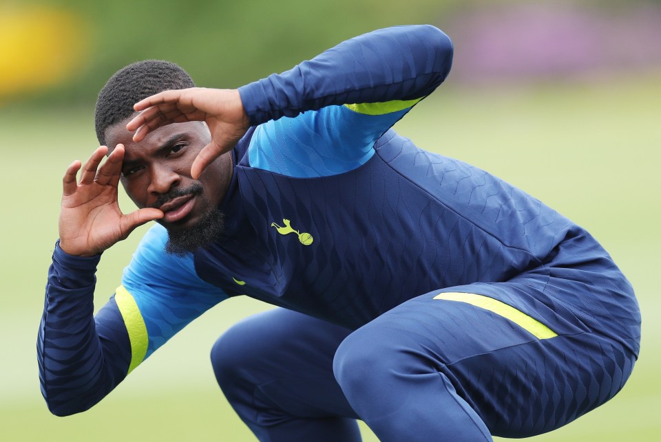 Serge Aurier has left Tottenham 12 months before his contract was up