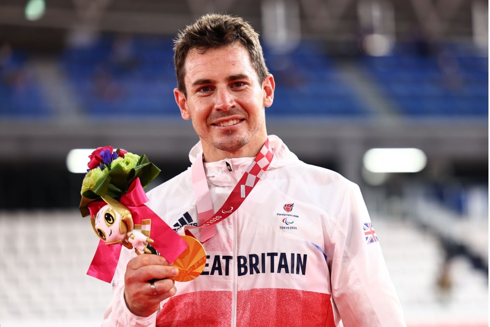 Van Gass has won Britain's second Paralympic medal in Tokyo