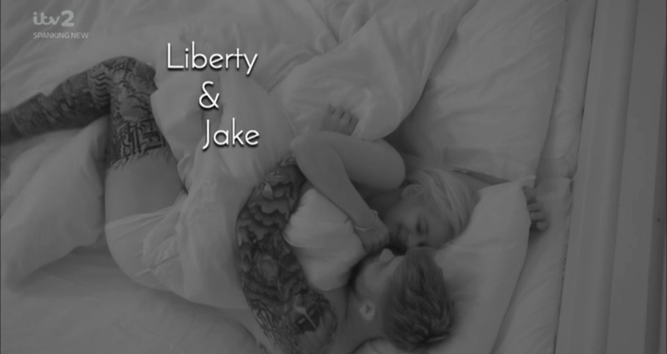 Jake and Liberty have kept fellow Islanders awake with noisy sex