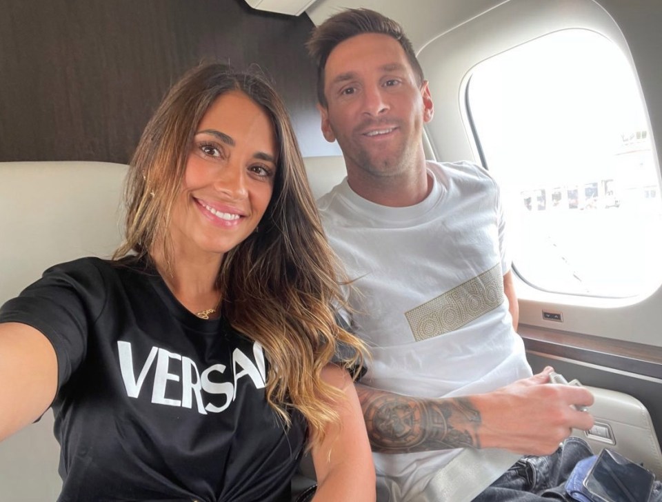 Lionel Messi is currently on his way to Paris