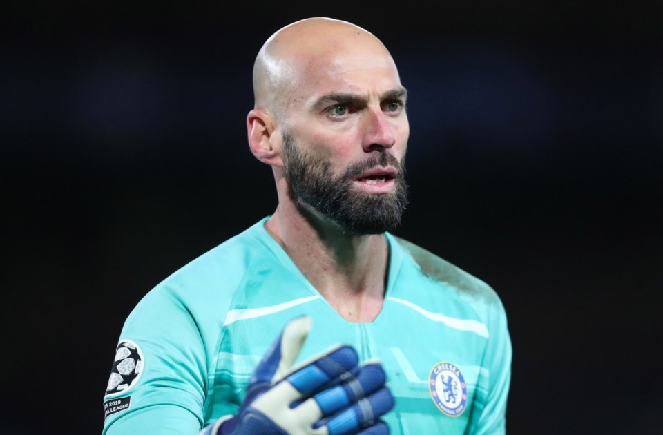 Willy Caballero has spent seven years in England, first signing for Manchester City in 2017