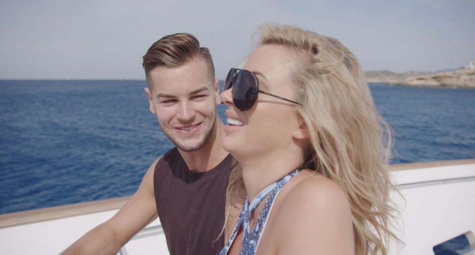 Love Island OGs Liv and Chris also boarded the 'cursed yacht'