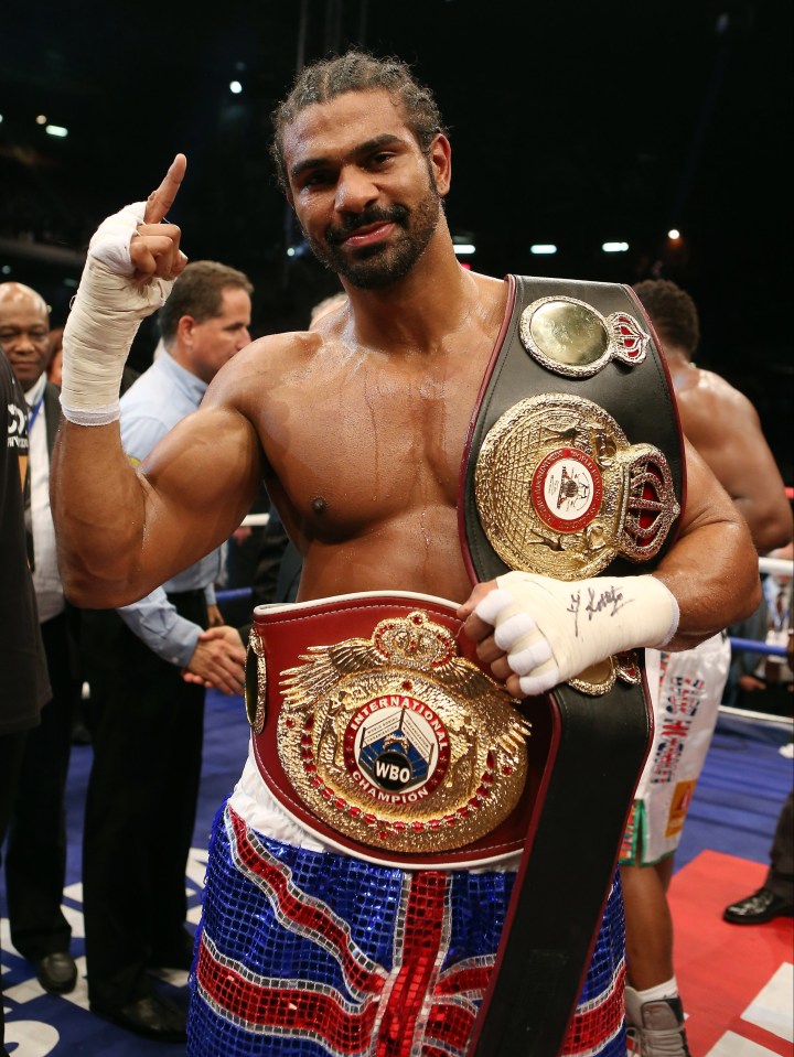 David Haye will be returning to the ring at the ripe old age of 40