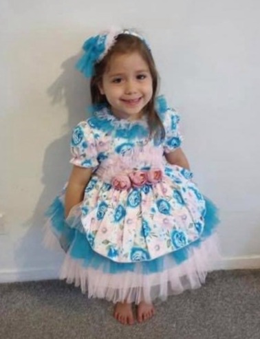 Lilly McCann, four, was one of the kids who tragically died in the M1 crash