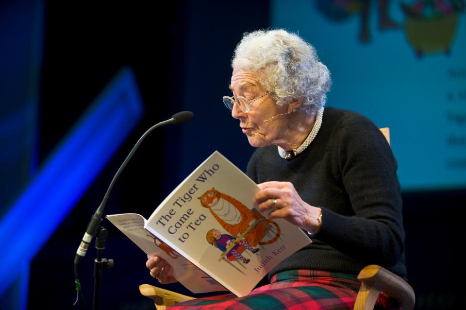 Late Author Judith Kerr sometimes did readings of her classic book