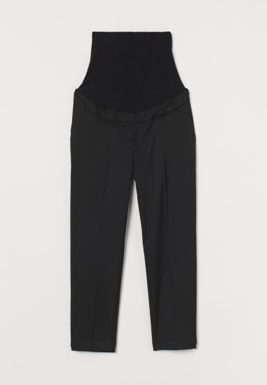 These cigarette trousers from Hu0026amp;M are both stylish and flattering