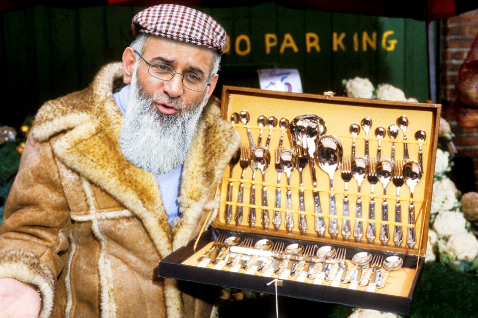 He whinged of his difficulties in finding work after officials say he couldn't be a Del Boy-style market trader