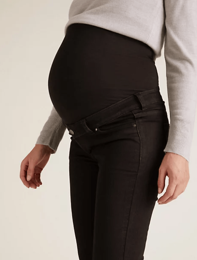 These maternity jeans are super smart-looking and trendy enough for work