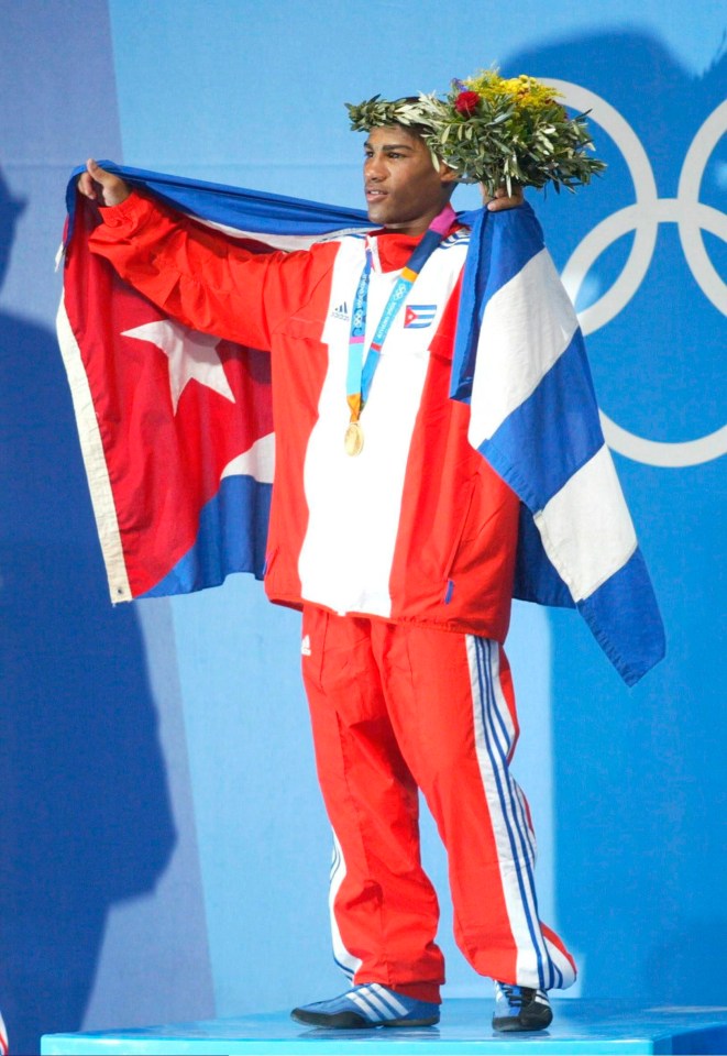 Yuriorkis Gamboa won gold at the 2004 Athens Games