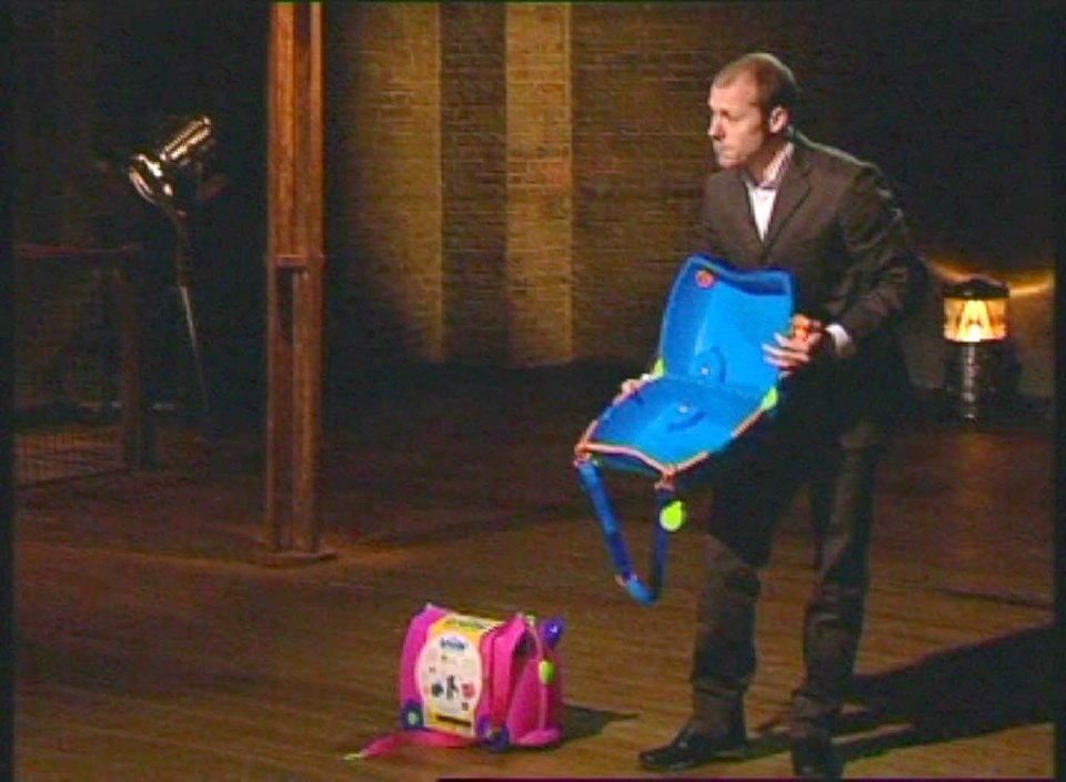 Rob Law, then 28, appeared on the show in back in 2006 to pitch his Trunki business but walked away without a deal