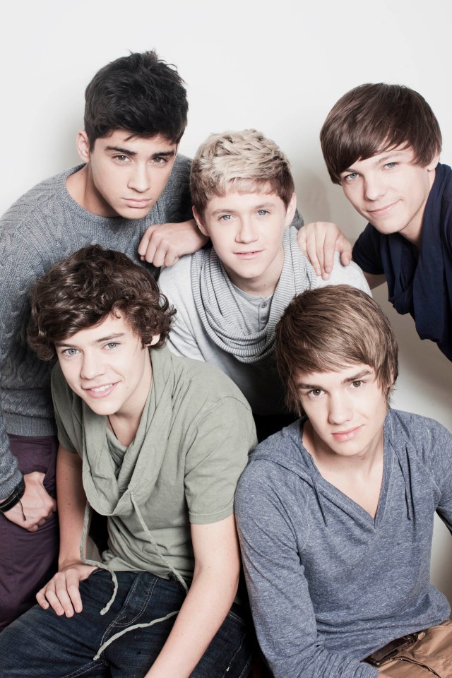 Fresh-faced One Direction, here in 2010