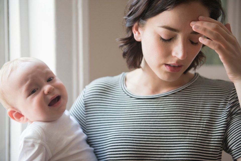 New mums can age by up to seven years thanks to the lack of sleep, a study found