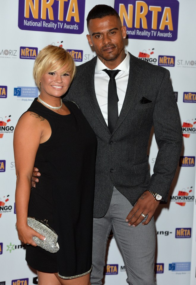 Kerry with her late ex-husband George Kay